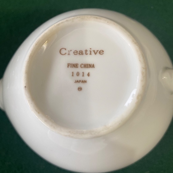 Platinum Starburst Creative Fine China 1014 Japan - dinner plates - Picture 5 of 6